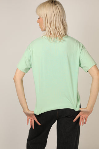T-shirt délavé Amor col rond