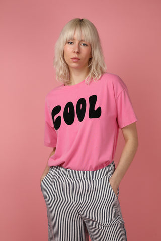 T-shirt délavé Cool col rond