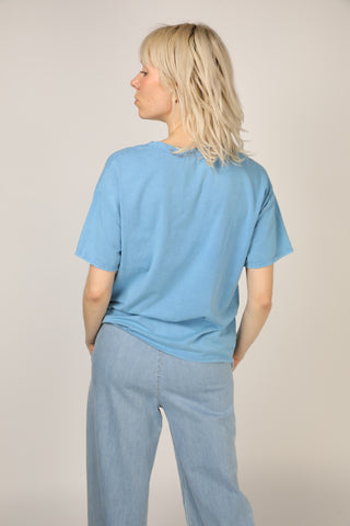 T-shirt délavé Ibiza col rond