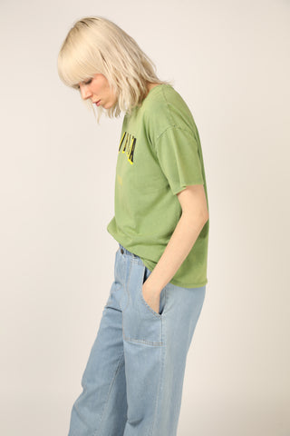 T-shirt délavé Ibiza col rond