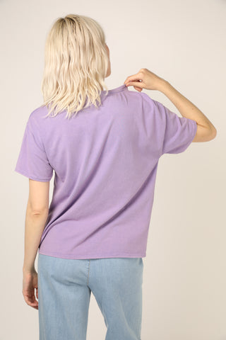 T-shirt délavé Ibiza col rond