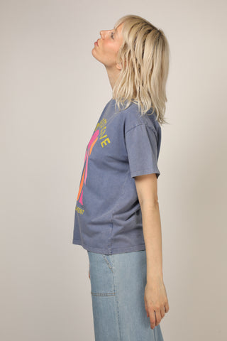 T-shirt délavé Summer Of Love col rond