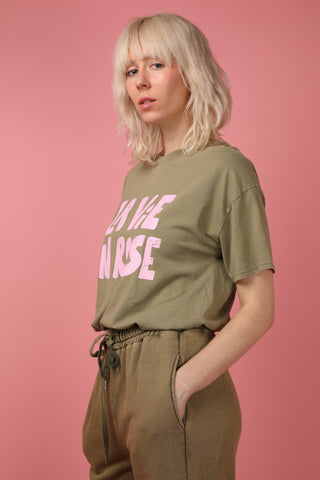T-shirt délavé La Vie En Rose col rond
