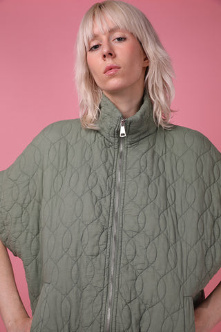 Veste matelassée manches courtes