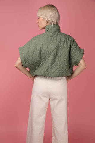 Veste matelassée manches courtes