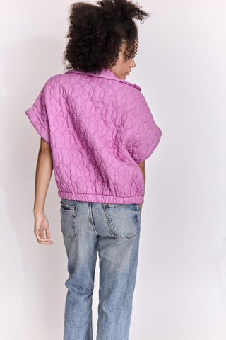 Veste matelassée manches courtes