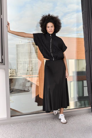 Veste matelassée manches courtes