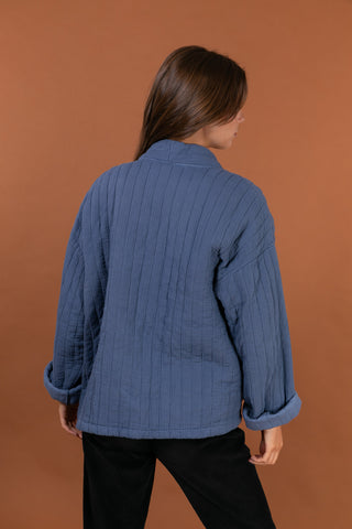 Veste matelassée manches longues