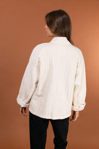 Veste matelassée manches longues