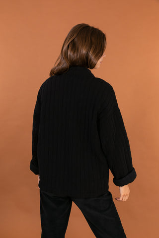 Veste matelassée manches longues