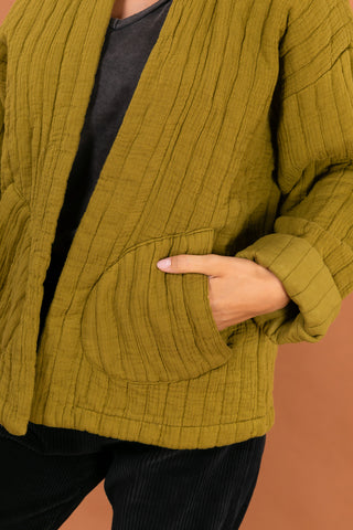 Veste matelassée manches longues