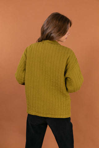 Veste matelassée manches longues