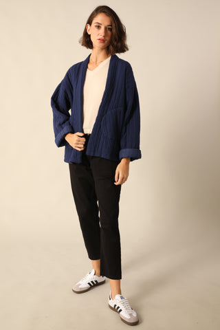 Veste matelassée manches longues