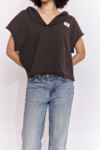 Sweatshirt loose à capuche Arty Club