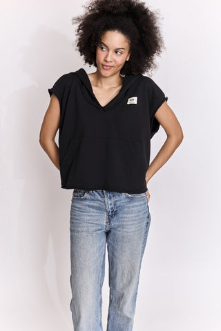 Sweatshirt loose à capuche Arty Club