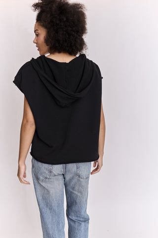 Sweatshirt loose à capuche Arty Club