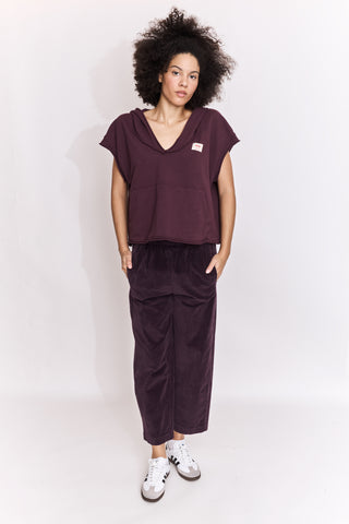 Sweatshirt loose à capuche Arty Club