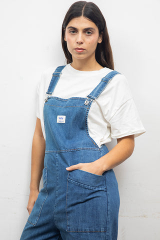 Salopette Arty Club en jeans Wide leg