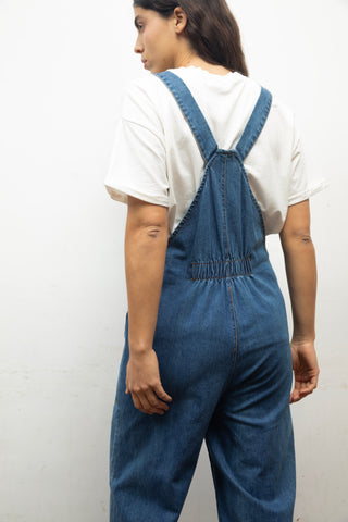 Salopette Arty Club en jeans Wide leg