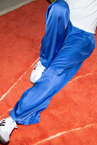 Pantalon fluide en soie