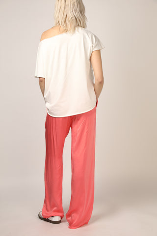 Pantalon fluide en soie