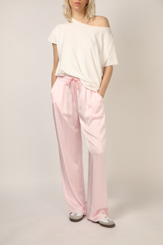 Pantalon fluide en soie