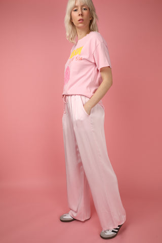 Pantalon fluide en soie