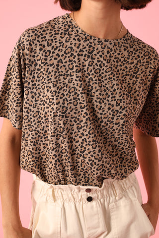 T-shirt léopard
