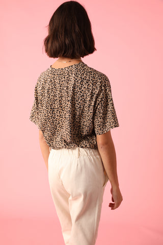 T-shirt léopard