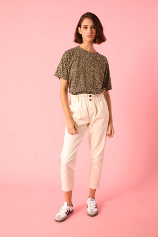 T-shirt léopard
