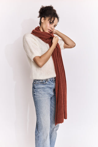Maxi Echarpe en Baby Alpaga