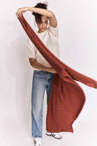 Maxi Echarpe en Baby Alpaga