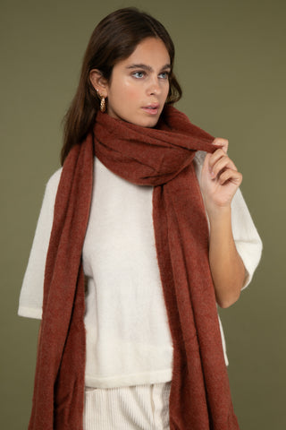 Maxi Echarpe en Baby Alpaga