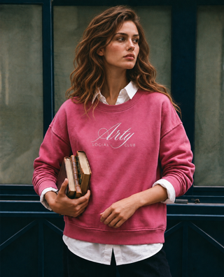 Sweatshirt délavé Arty Social Club