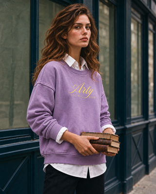 Sweatshirt délavé Arty Social Club