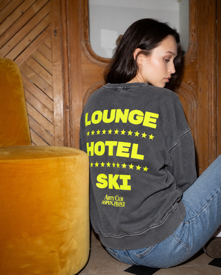 Sweatshirt délavé Hotel Lounge Ski