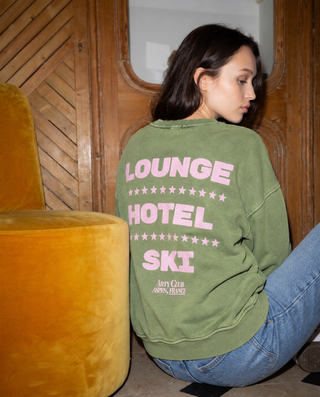 Sweatshirt délavé Hotel Lounge Ski