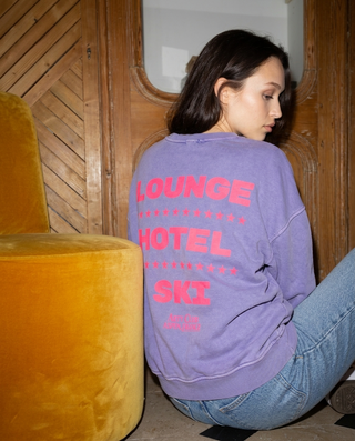 Sweatshirt délavé Hotel Lounge Ski