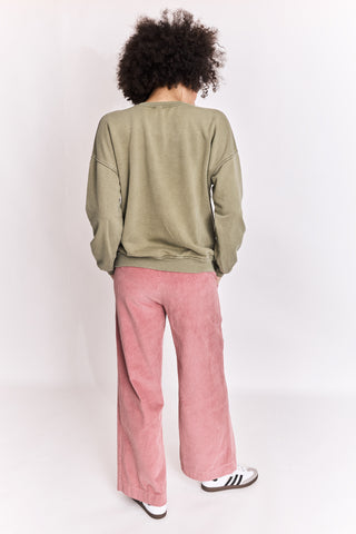 Sweatshirt délavé La Vie En Rose manches longues