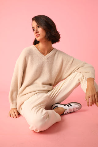 Pull en Baby Alpaga col V