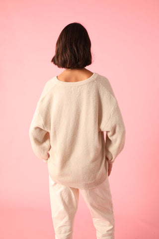 Pull en Baby Alpaga col V