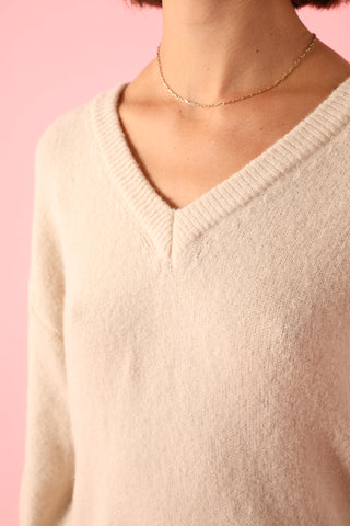 Pull en Baby Alpaga col V