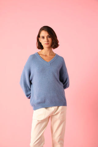 Pull en Baby Alpaga col V