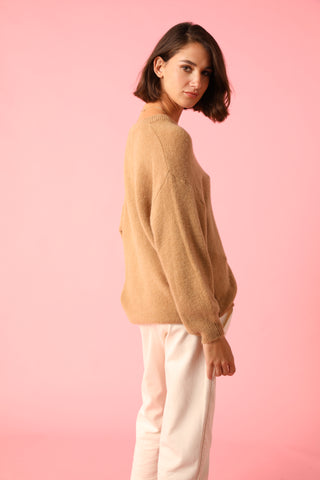 Pull en Baby Alpaga col V