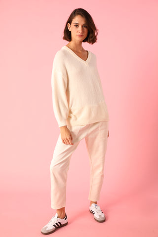 Pull en Baby Alpaga col V