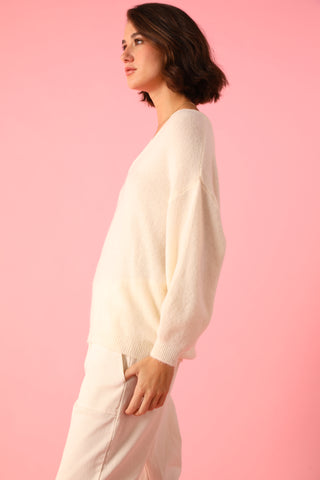 Pull en Baby Alpaga col V