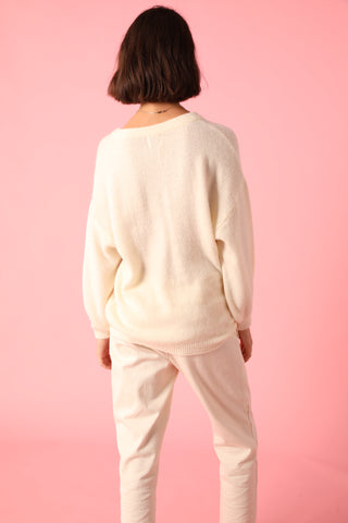 Pull en Baby Alpaga col V