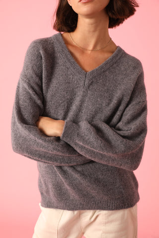 Pull en Baby Alpaga col V