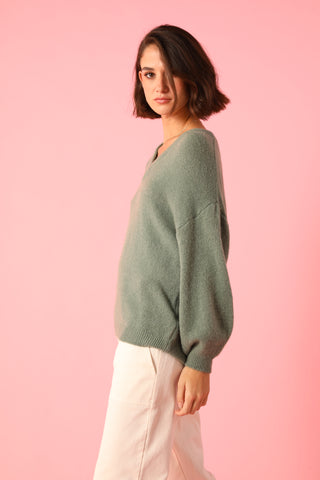 Pull en Baby Alpaga col V