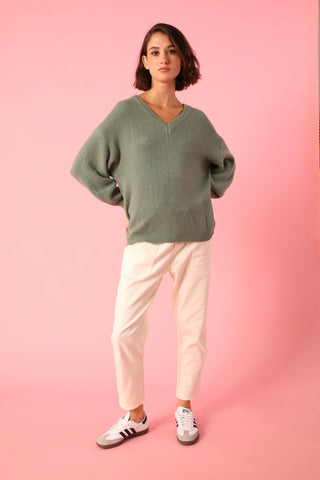 Pull en Baby Alpaga col V